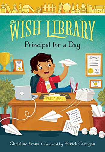 CHRISTINE EVANS - PRINCIPAL FOR A DAY - Hardback image 1
