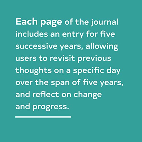 One Line A Day: A Five-Year Memory Book - Paperback image 3