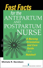 Michele R. Davidson - Fast Facts for the Antepartum and Postpartum Nur image 1