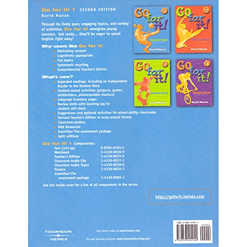 David Nunan - Go for it! 1 - Paperback image 2