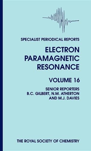 Electron Paramagnetic Resonance: Volume 16