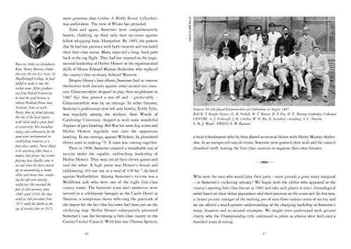 Stephen Hill - Somerset Cricketers 1882-1914 - Hardback image 7