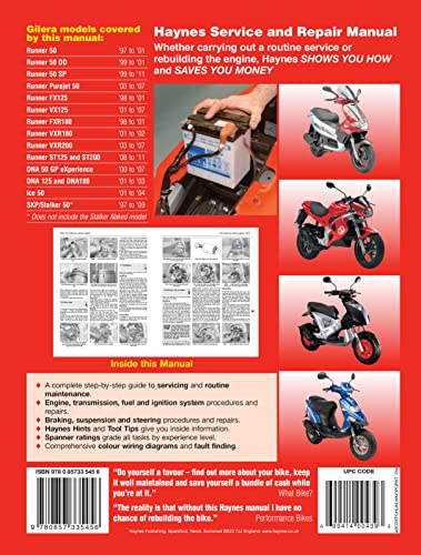 Phil Mather - Gilera Runner, DNA, Ice & SKP/Stalker (97 To 11) - Paper image 3