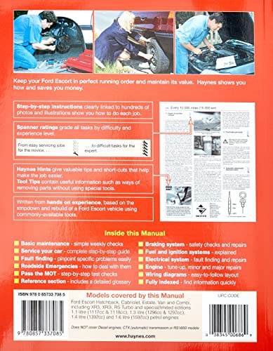Haynes Publishing - Ford Escort - Paperback image 3