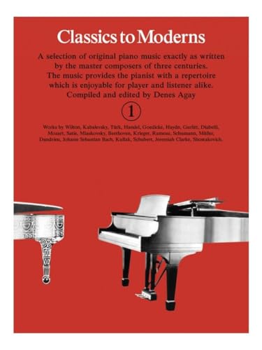 Denes Agay - Classics To Moderns Book 1 - Paperback image 1