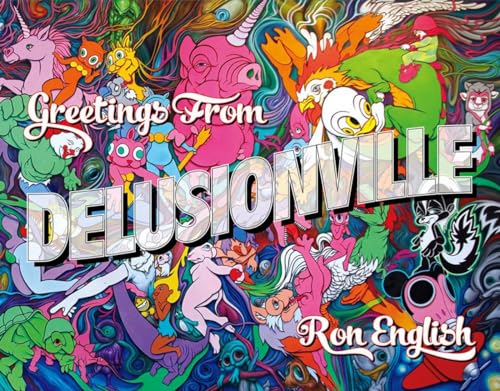 Ron English - Greetings From Delusionville - Hardback image 1