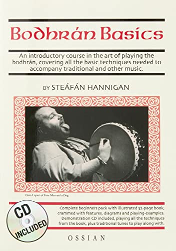 Steafan Hannigan - Bodhran Basics (Book/CD) - Audio Tape image 1