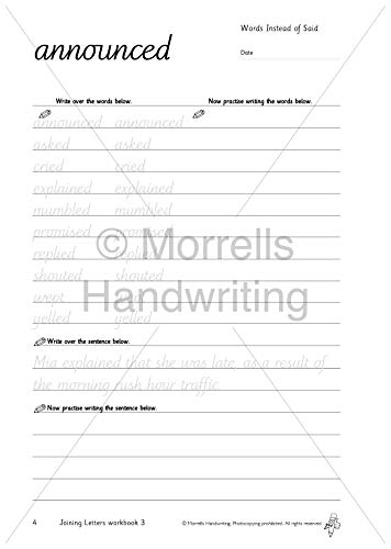 Morrells Joining Letters 3 - Paperback image 2