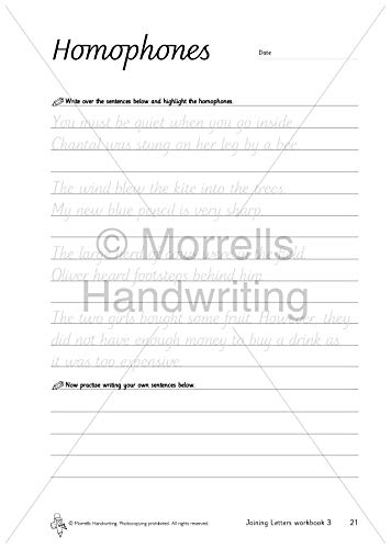 Morrells Joining Letters 3 - Paperback image 3