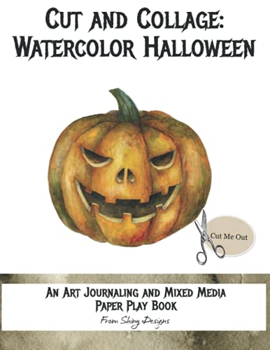 Satterfield - Cut and Collage Watercolor Halloween: An Art Journaling image 1