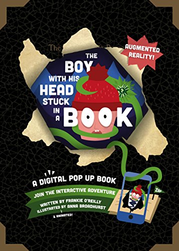 Boy with His Head Stuck in a Book : A Digital Pop-Up Book - Paperback image 1