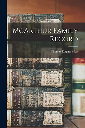 McArthur Family Record