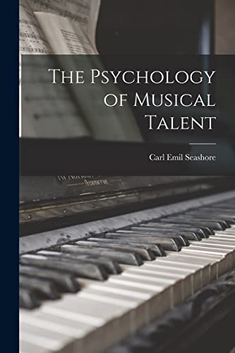 Seashore - Psychology of Musical Talent - paperback or softback image 1