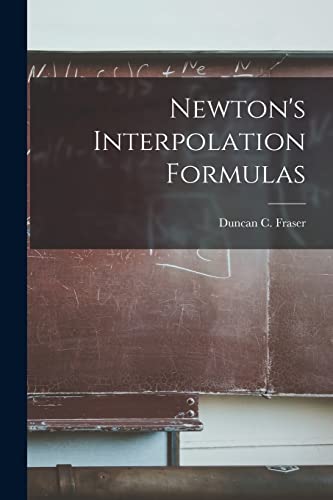 Newton's Interpolation Formulas