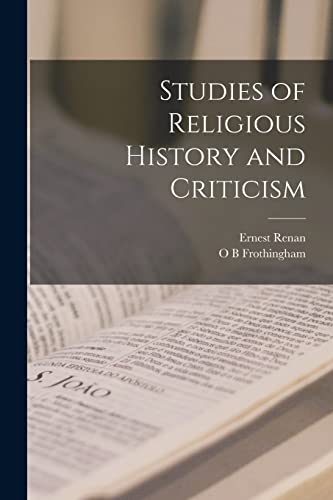 Studies of Religious History and Criticism