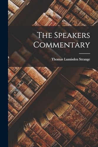 The Speakers Commentary