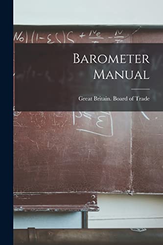 Barometer Manual