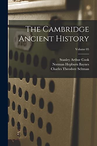 The Cambridge Ancient History; Volume 05