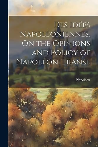 Des Id?es Napol?oniennes. On the Opinions and Policy of Napoleon. Transl