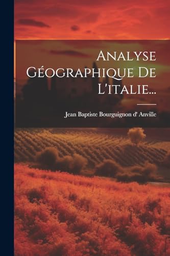 Analyse G?ographique De L'italie...