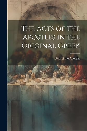 The Acts of the Apostles in the Original Greek