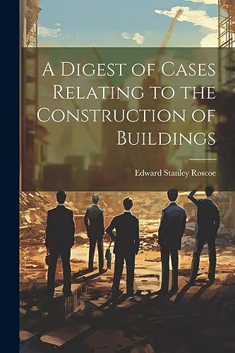 A Digest of Cases Relating to the Construction of Buildings