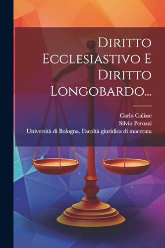 Diritto Ecclesiastivo E Diritto Longobardo...