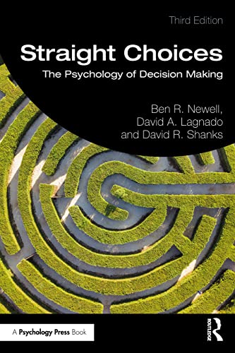 David R. Shanks - Straight Choices : The Psychology of Decision Making image 1