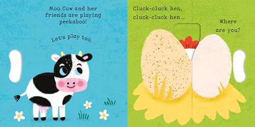 Campbell Books - Moo Cow, Moo Cow, PEEKABOO! - Hardback image 2