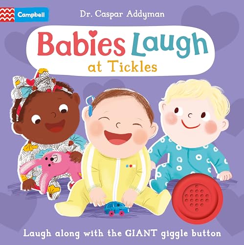 Dr Caspar Addyman - Babies Laugh at Tickles : Sound Book with Giant Gi image 1
