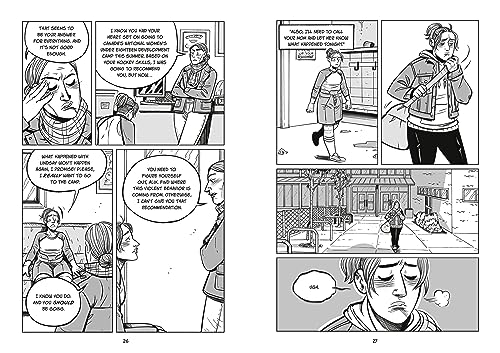 Faith Erin Hicks - Hockey Girl Loves Drama Boy : A Feel-Good YA Graphi image 4