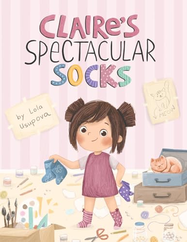 Lola Usupova - Claire’s Spectacular Socks - Paperback image 1