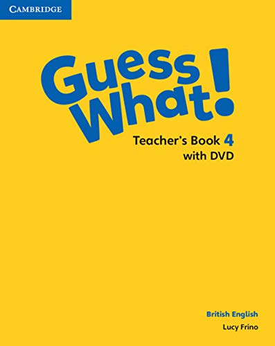 Lucy Frino - Guess What! Level 4 Teacher's Book with DVD British E image 1