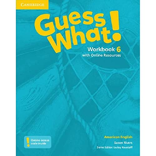 Susan Rivers - Guess What! American English Level 6 Workbook with Onli image 1