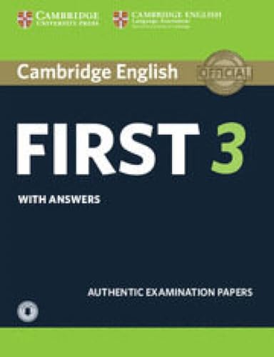 Cambridge English First 3 Student's Book with Answers with Audio - image 1