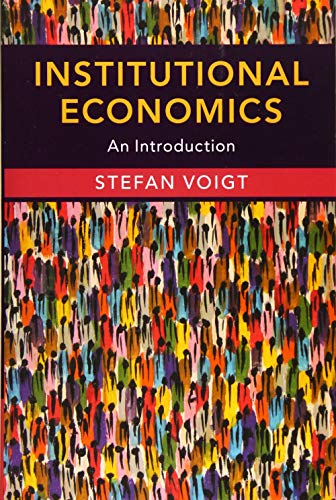 Stefan Voigt - Institutional Economics : An Introduction - Paperback image 1