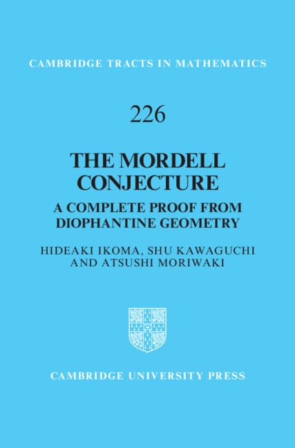 Atsushi Moriwaki - Mordell Conjecture : A Complete Proof from Diophant image 1