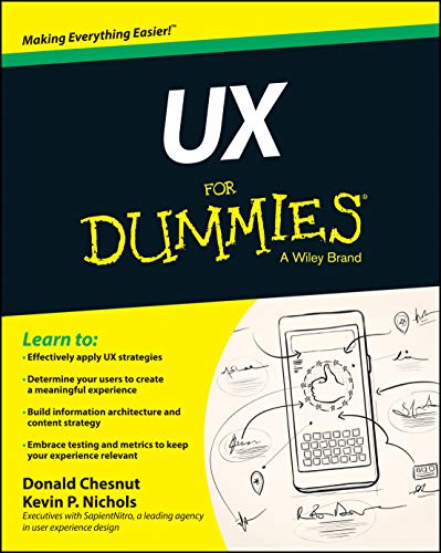 Donald Chesnut - UX For Dummies - Paperback image 1