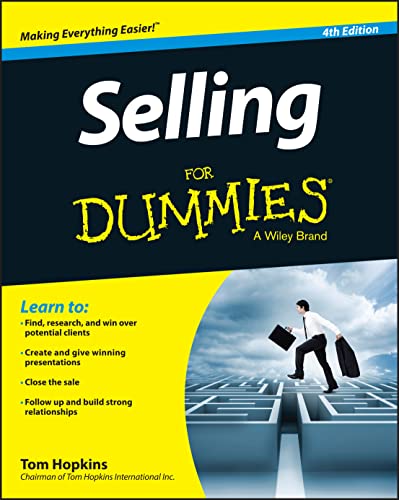 Tom Hopkins - Selling For Dummies - Paperback image 1