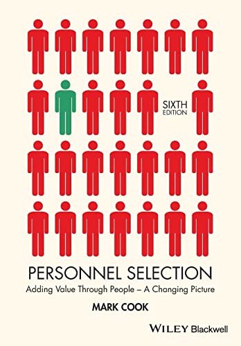 Mark Cook - Personnel Selection : Adding Value Through People - A Chan image 1