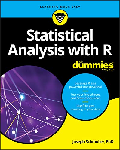 Joseph Schmuller - Statistical Analysis with R For Dummies - Paperback image 1