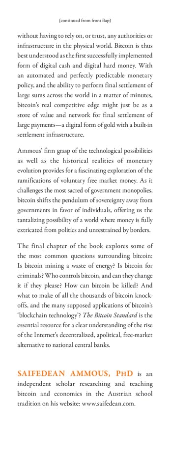 Saifedean Ammous - Bitcoin Standard : The Decentralized Alternative to image 3