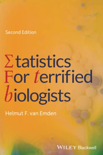 Helmut F. van Emden - Statistics for Terrified Biologists - Paperback image 1