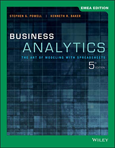 Kenneth R. Baker - Business Analytics : The Art of Modeling with Sprea image 1