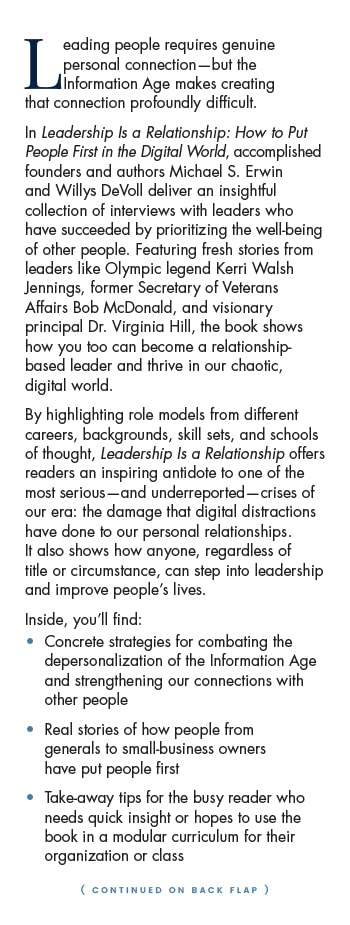 Willys DeVoll - Leadership is a Relationship : How to Put People First image 2