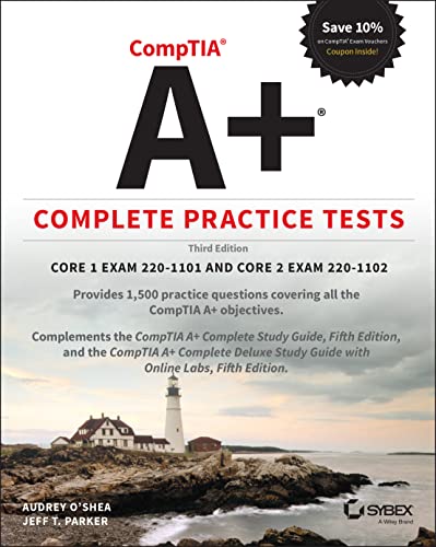 A O'Shea - CompTIA A+ Complete Practice Tests - Core 1 Exam 220-11 image 1
