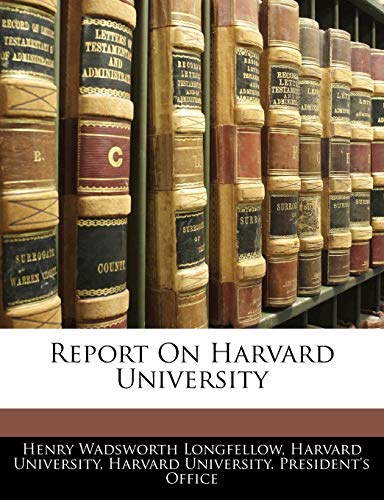 Report On Harvard University