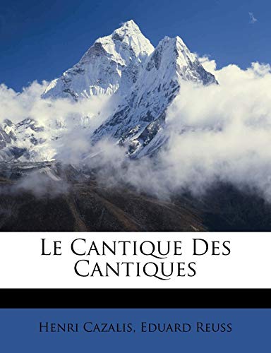 Le Cantique Des Cantiques