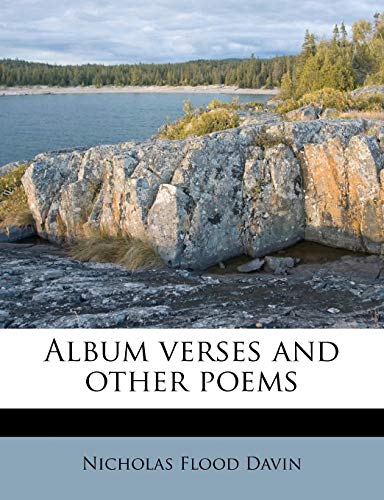 Album verses and other poems