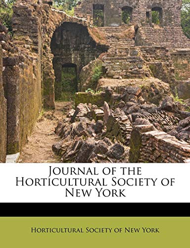 Journal of the Horticultural Society of New York